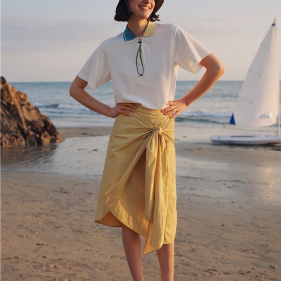 Jwanderson Knotted Wrap Skirt sz 12 - Picture 2 of 6